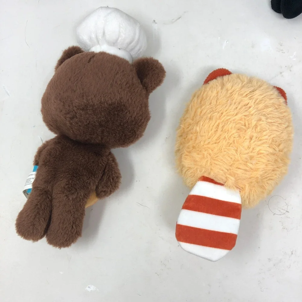 BarkBox Dog Toy Bundle Lot 6 PC Plush Squeaky Crinkle Jurassic‎ Park Dinosaur
